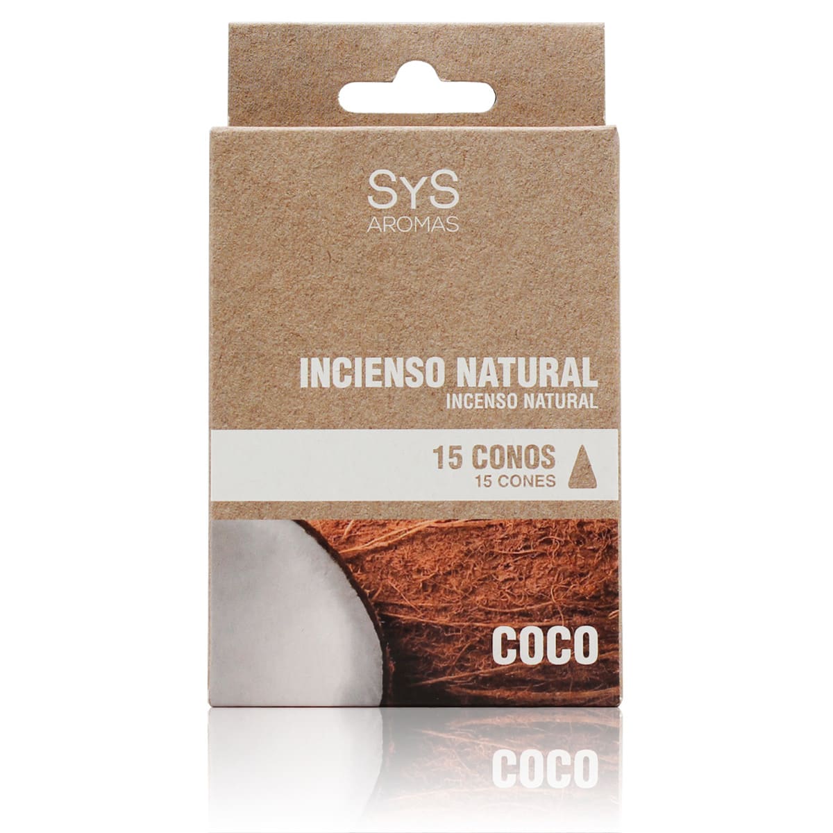 Incienso Natural Canela 15 Conos SYS Aromas