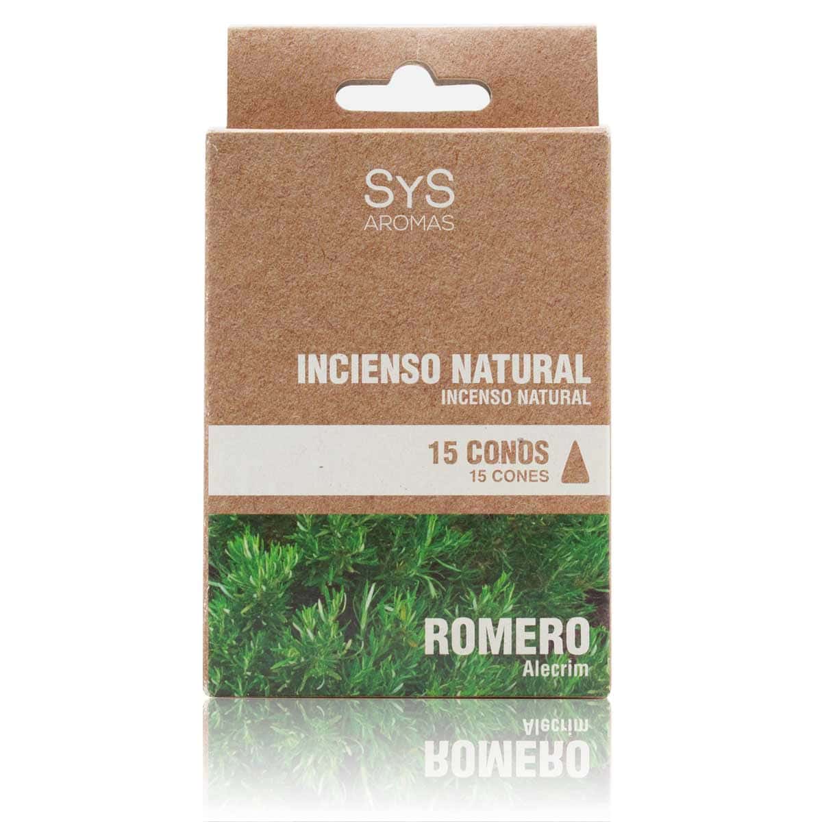 Incienso Natural Canela 15 Conos SYS Aromas