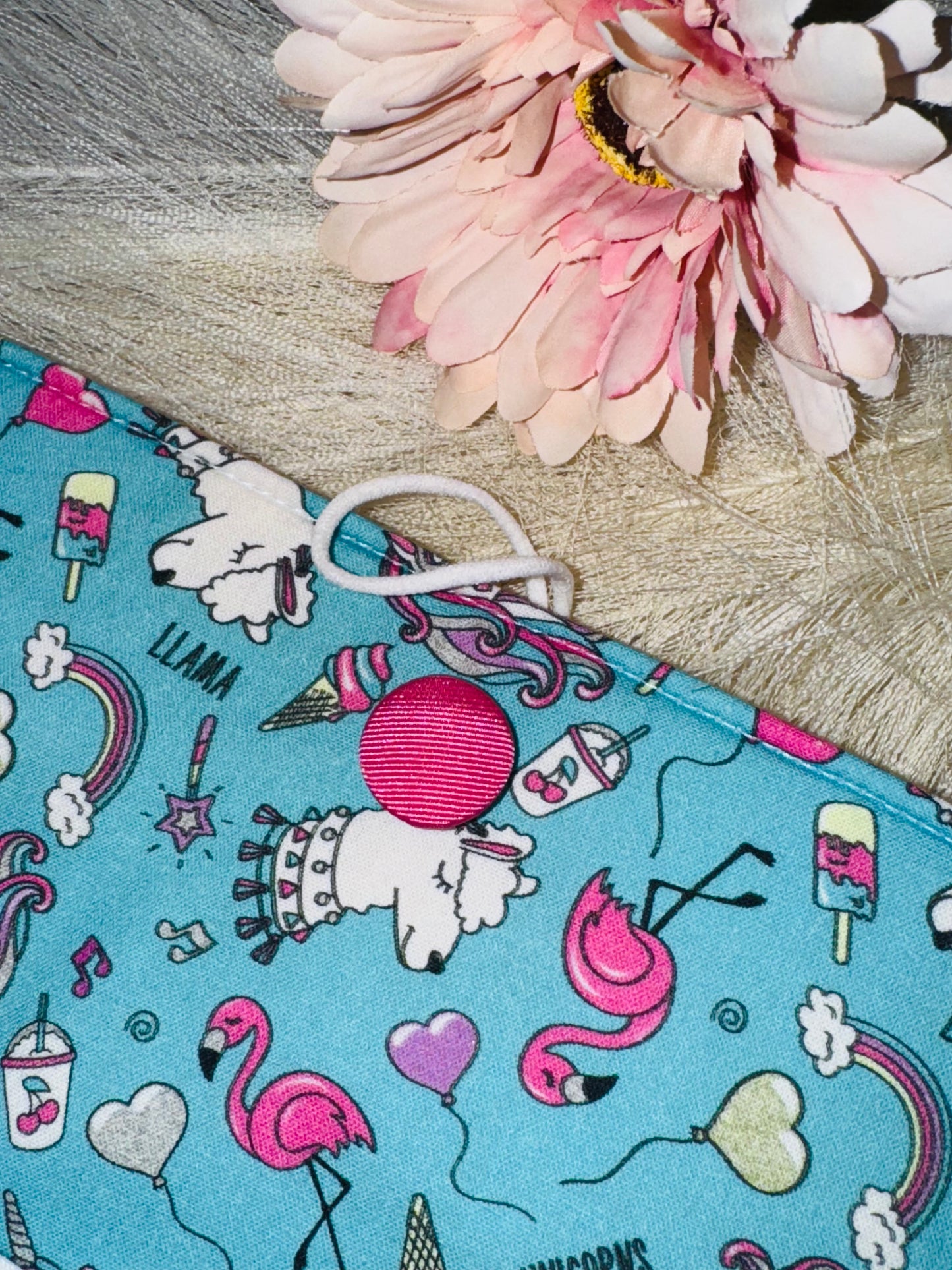 Funda libro/tablet con botón