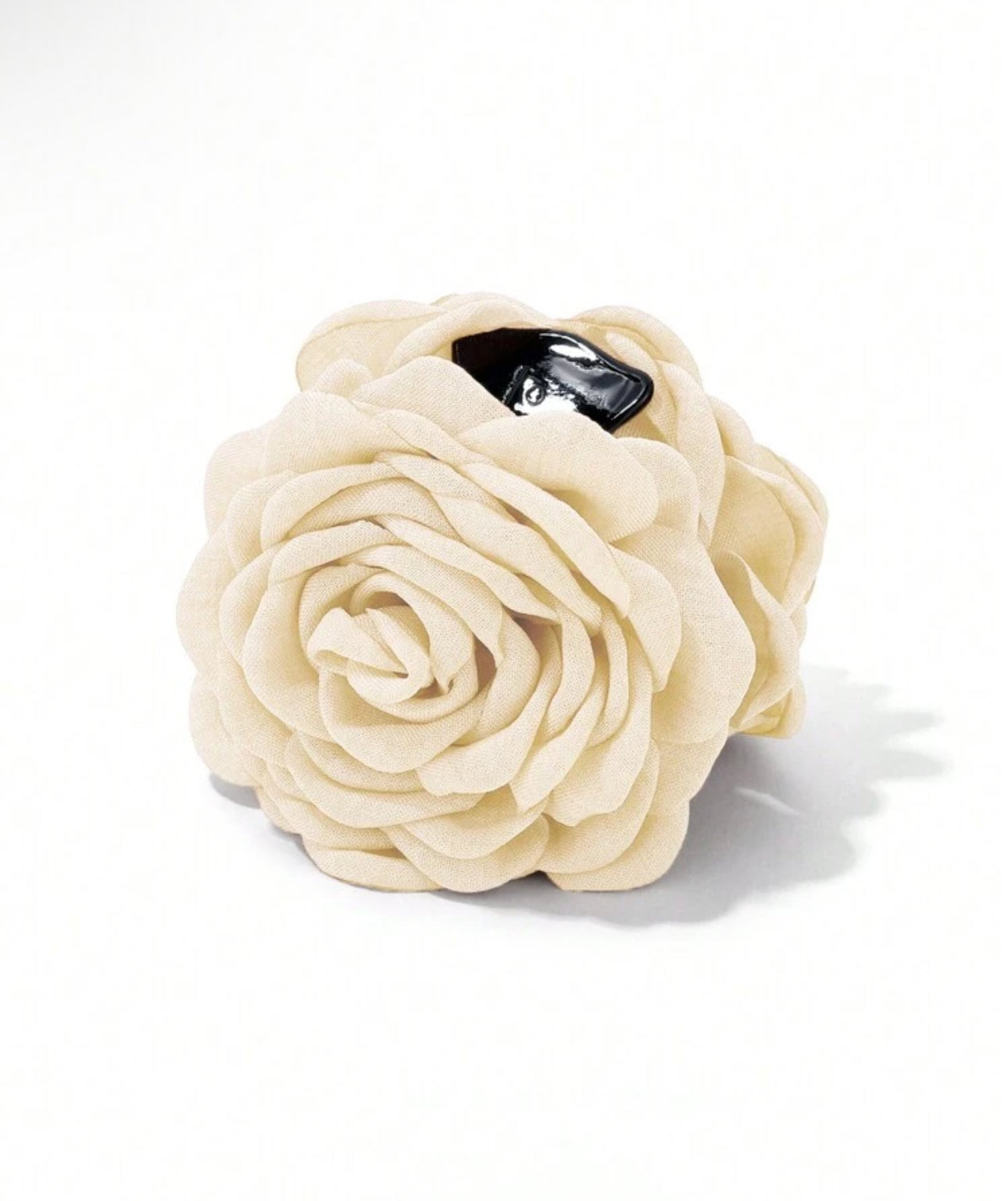 Pinza para el cabello con forma de rosa