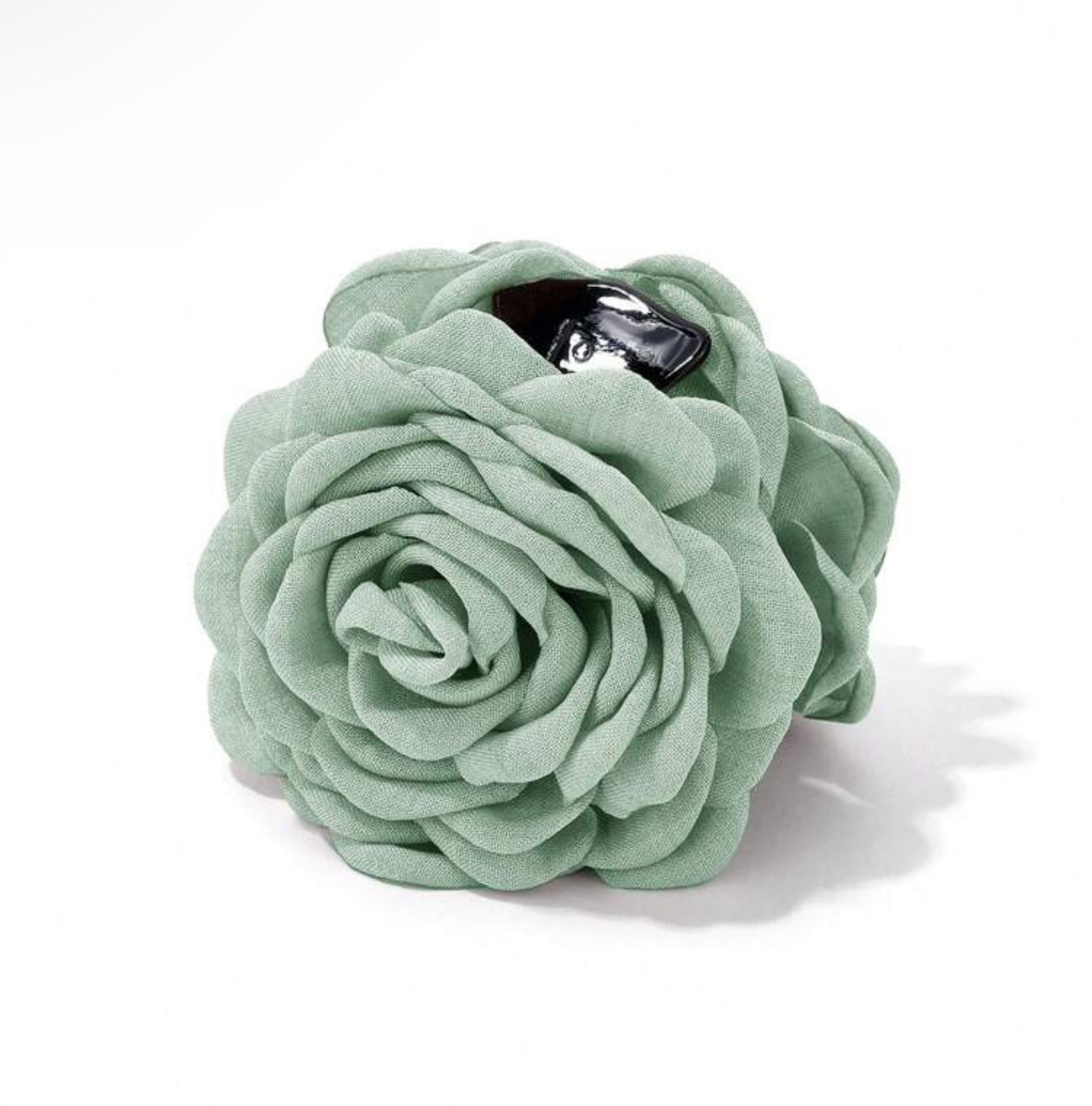 Pinza para el cabello con forma de rosa