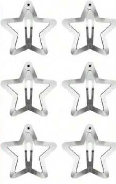 Pinzas estrella (Pack de 6 pinzas)