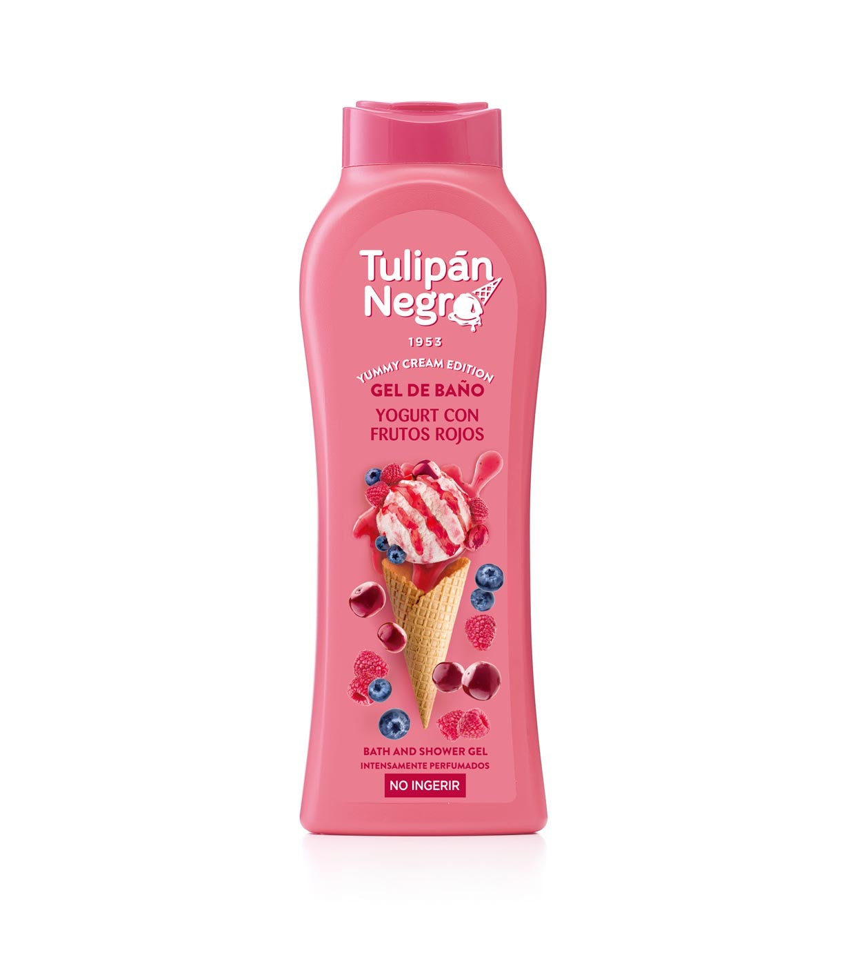 Gel de baño 650ml - Yogurt con Frutos Rojos- Tulipan