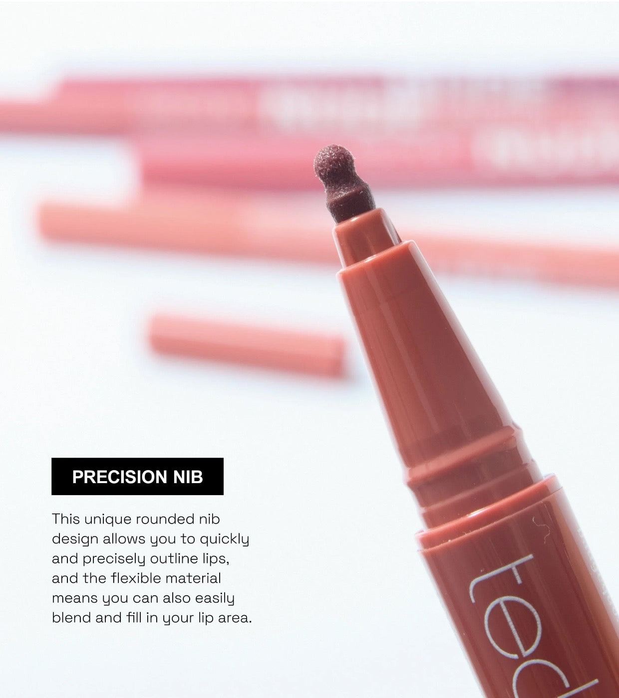 Technic Cosmetics
Lápiz de labios líquido Nude Edit