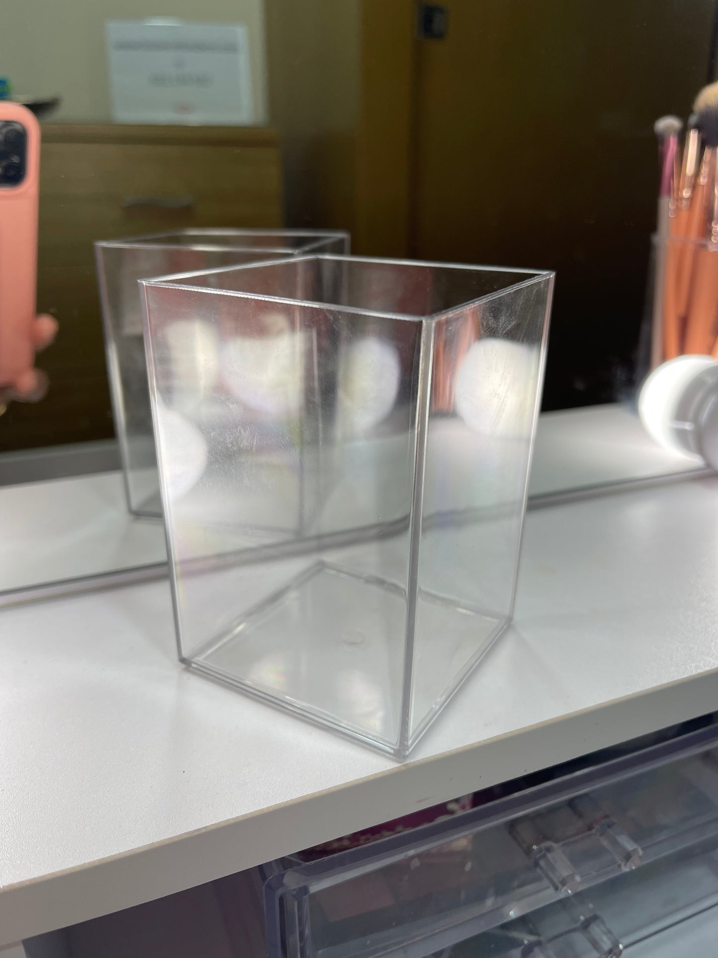 Cubilete para Accesorios maquillaje liso