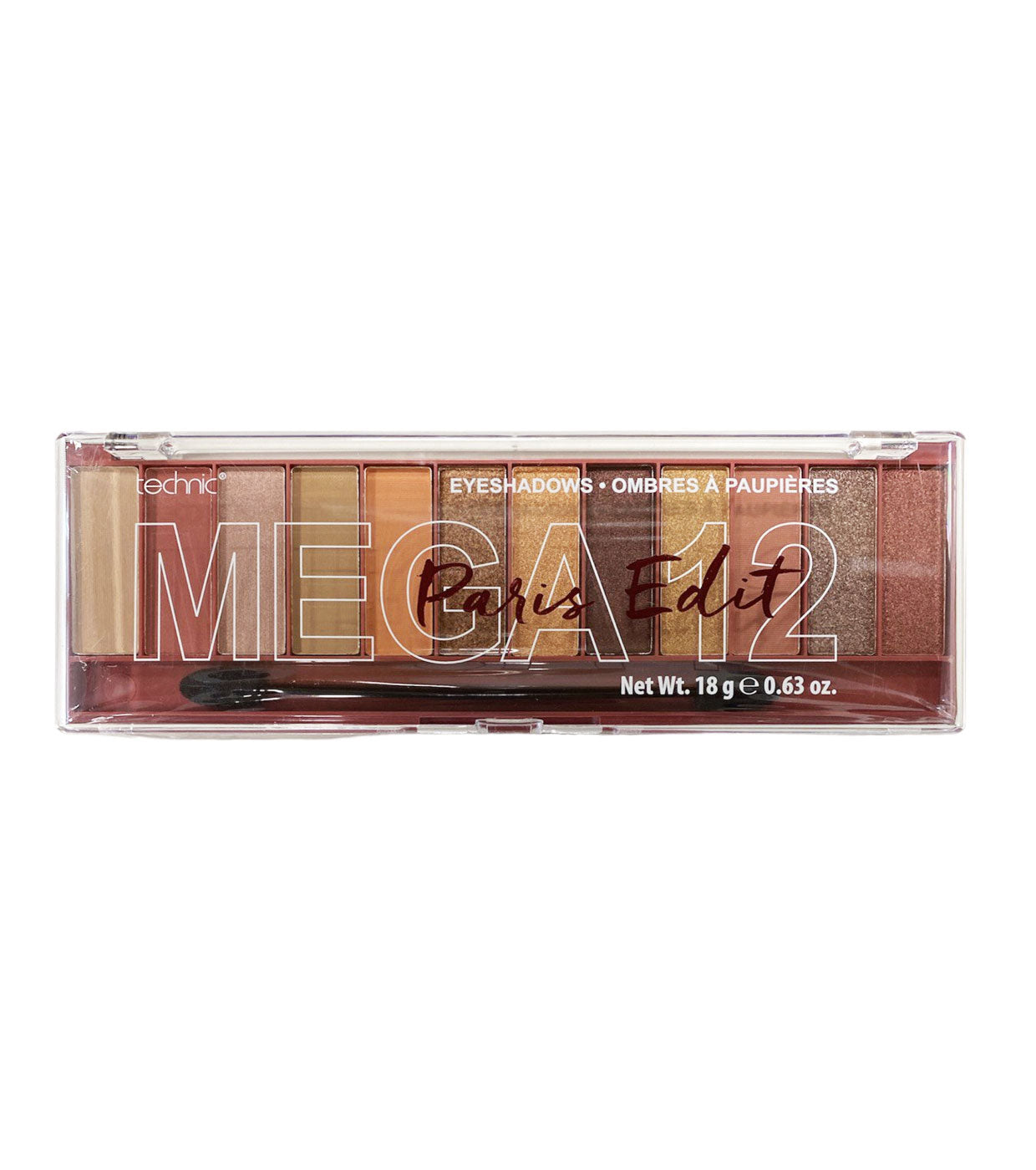 Paleta de sombras de ojos Mega 12