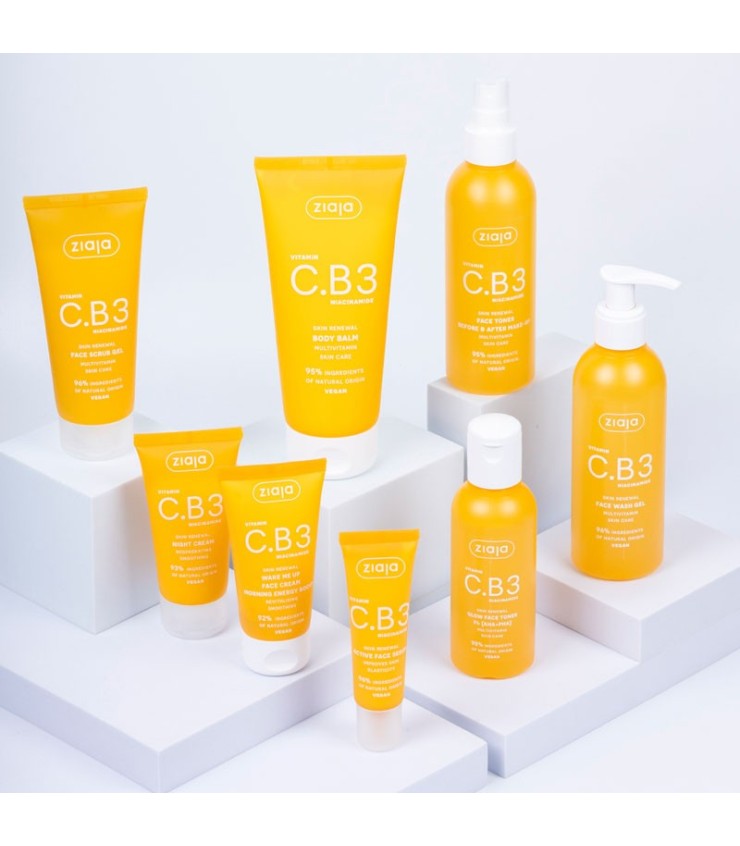 VITAMINA C.B3 NIACINAMIDA Crema facial de noche regeneradora - Ziaja