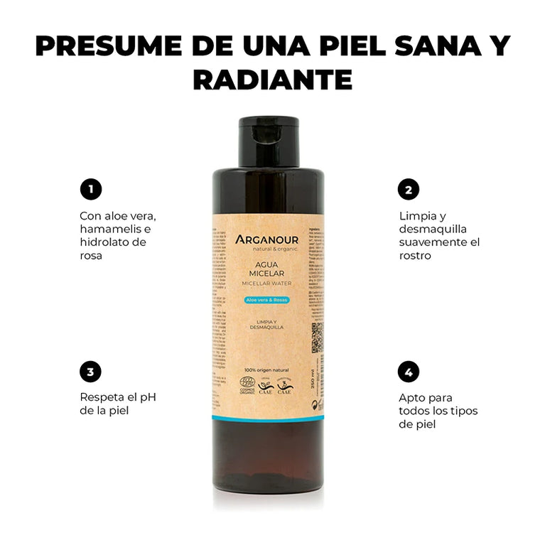 Agua Micelar - Arganour