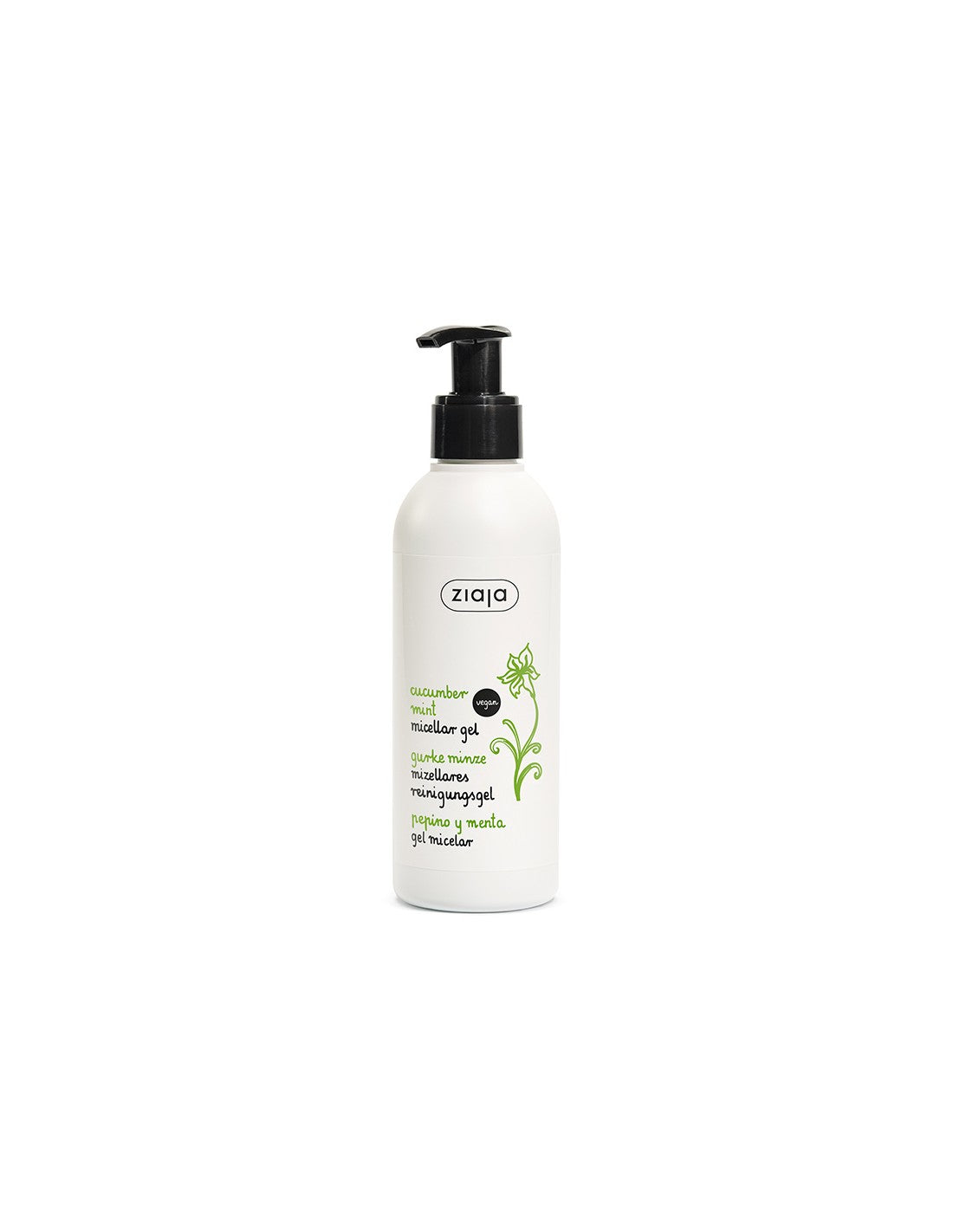 PEPINO Y MENTA Gel limpiador micelar para piel mixta - Ziaja