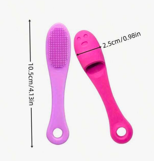 Cepillo de silicona para limpieza nasal