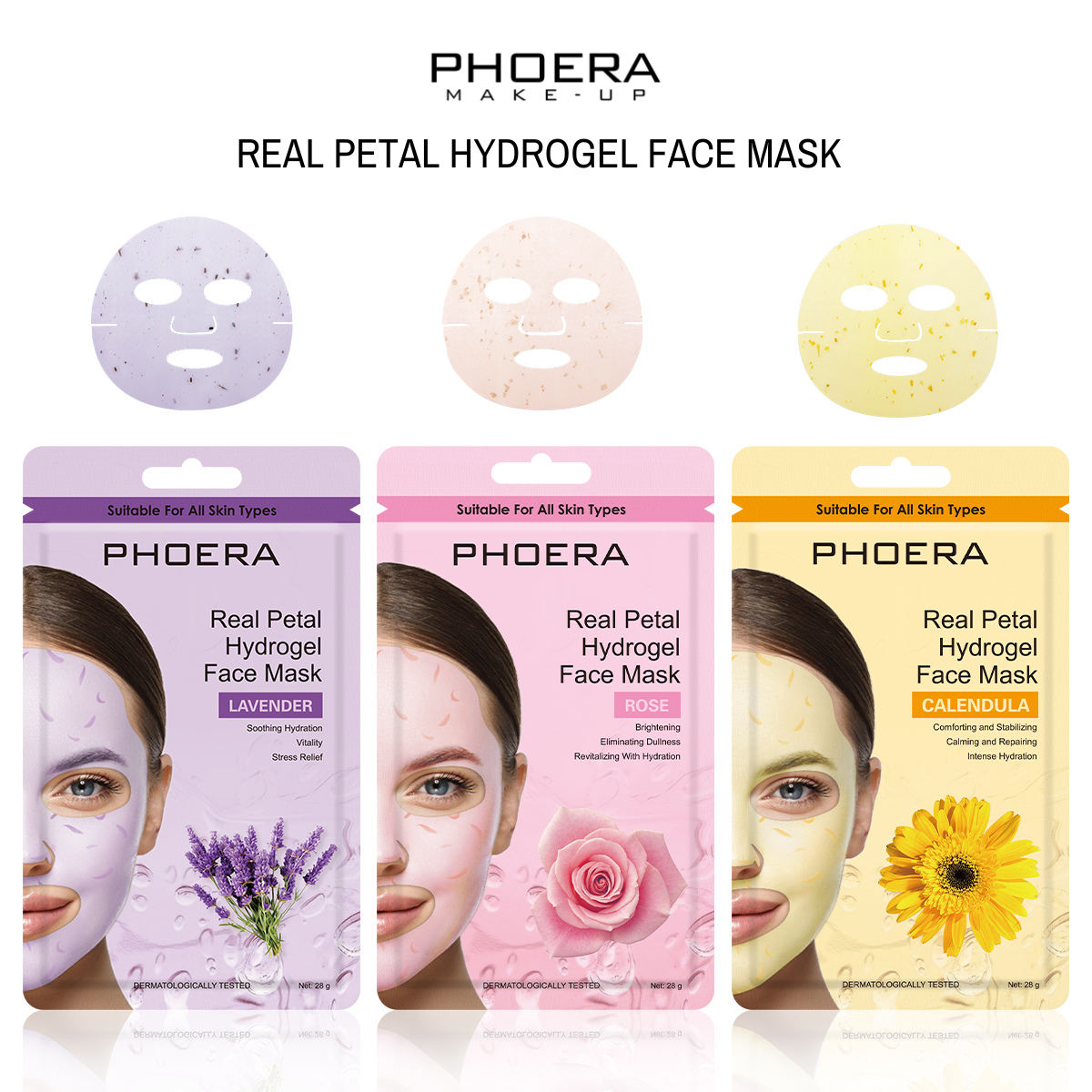 Máscara Facial de Hidrogel