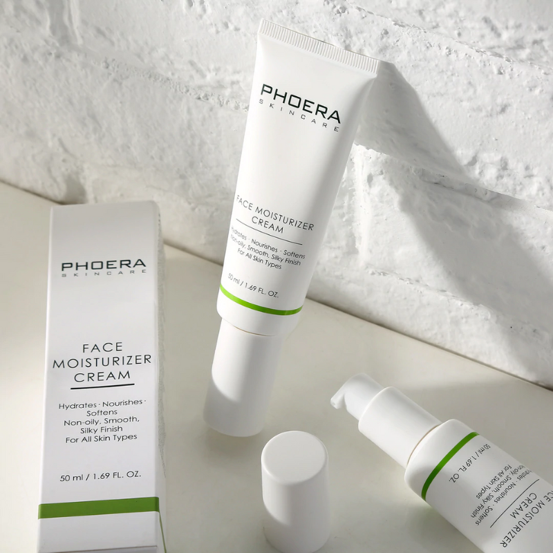 Creme Hidratante de Rosto - Phoera Makeup Europe