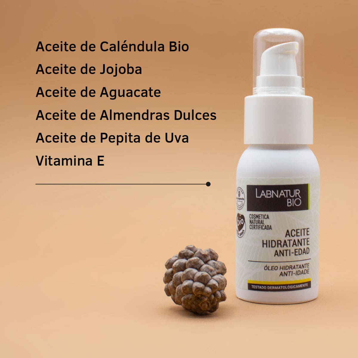 Aceite Hidratante Antiedad 50ml Labnatur Bio