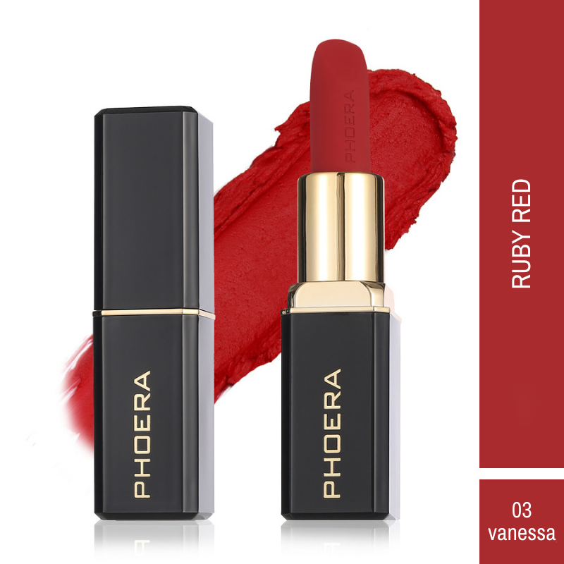 Baton Matte 24h Non-transfer - Phoera Makeup Europe