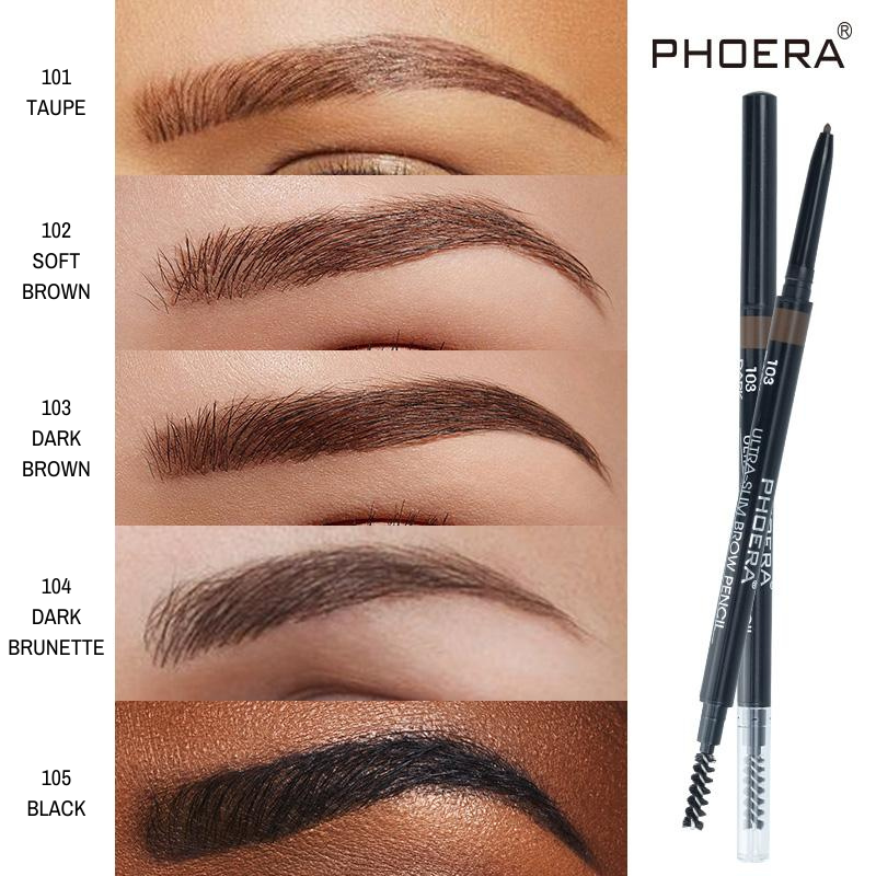 Lápis de Sobrancelhas - ULTRA-SLIM - Phoera Makeup Europe