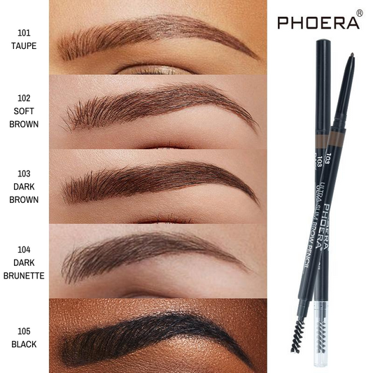 Lápis de Sobrancelhas - ULTRA-SLIM - Phoera Makeup Europe