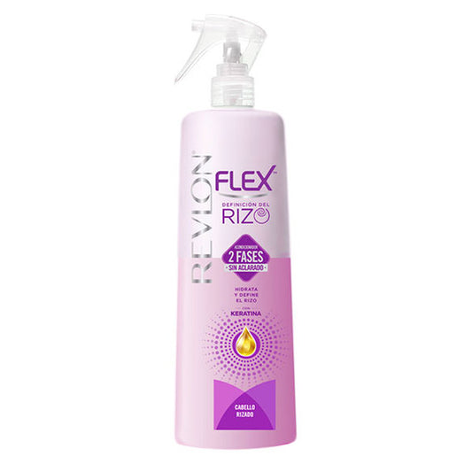 Flex acondicionador 2 fases sin aclarado rizos 400 ml - Revlon