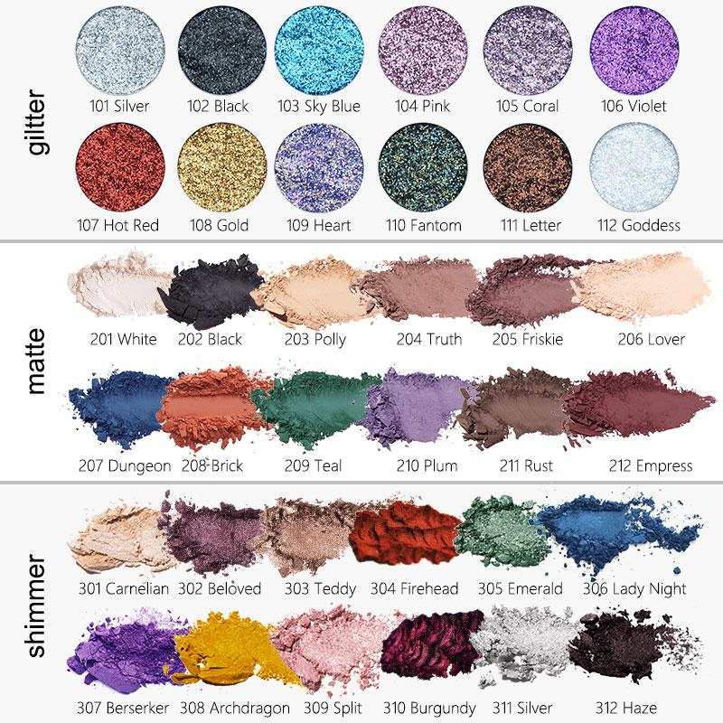 PAL - Sombra Compacta - Mate - Phoera Makeup Europe