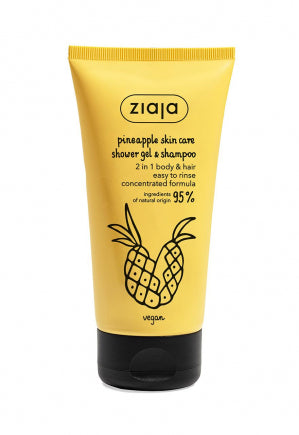 Pineapple Skin Care - Gel de ducha y champú - Ziaja