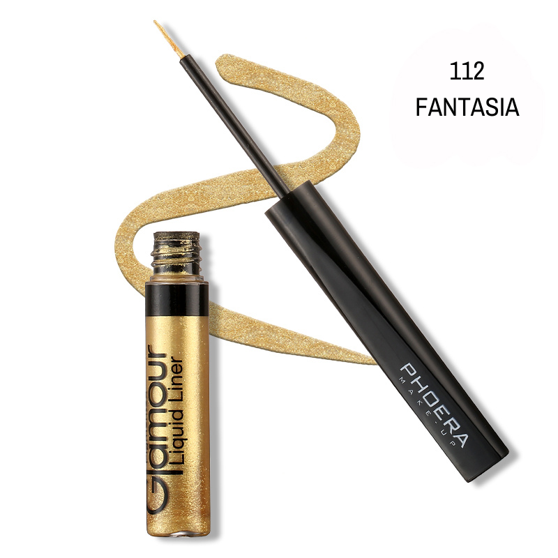 GLAMOUR - Eyeliner Líquido - Phoera Makeup Europe