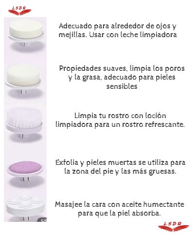 Cepillo de limpieza facial