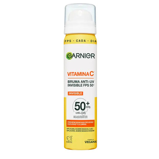 Bruma Anti-UV Iluminadora Rostro con Vitamina C SPF50+