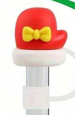 Tapa pajitas navideño