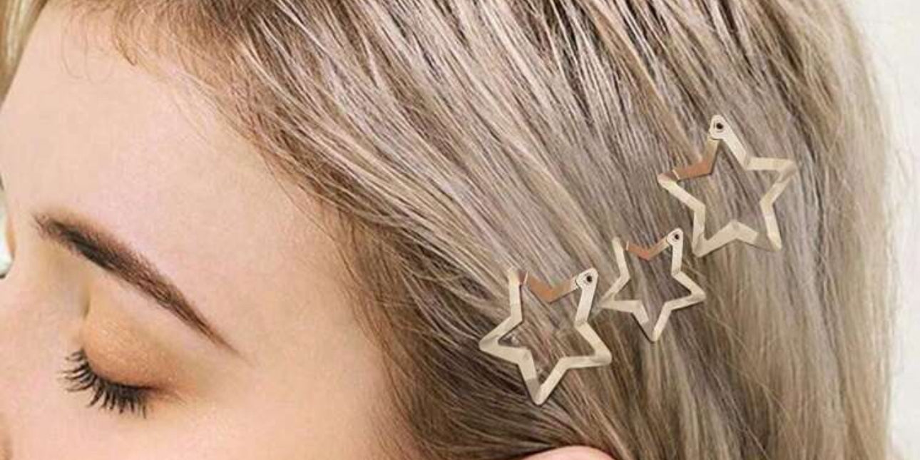 Pinzas estrella (Pack de 6 pinzas)