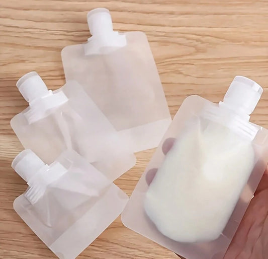 Bolsa transparente para rellenar Pack 2