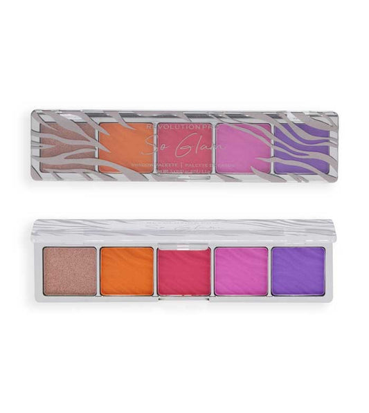 Paleta de sombras Glam - So Glam Zebra Brights