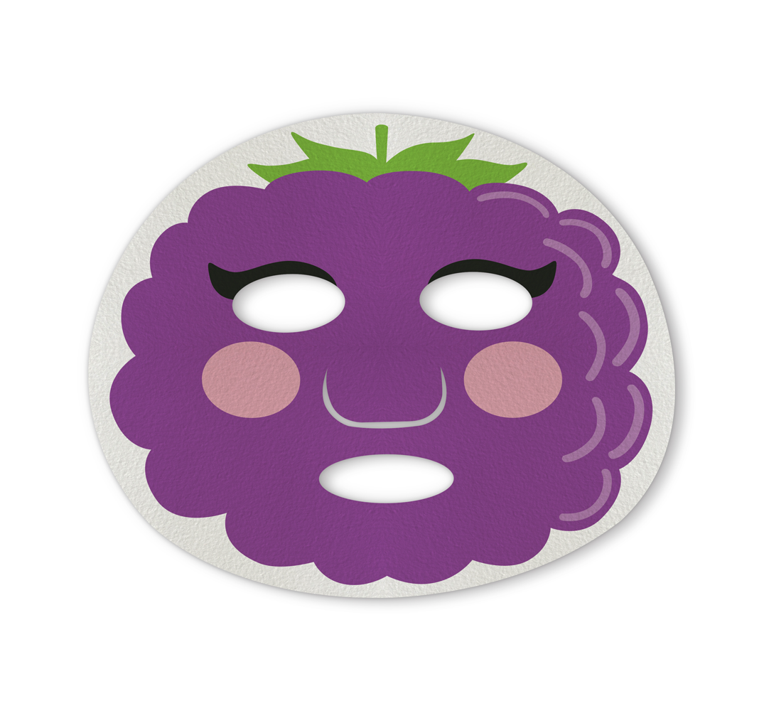 Mascarilla Facial Moras - The Fruit Company