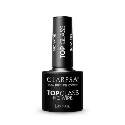 Top Coat semipermanente glass No Wipe Claresa