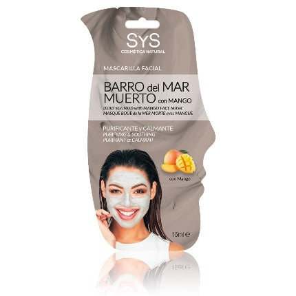 Mascarilla Facial Barro Mar Muerto y Mango 15ml SYS