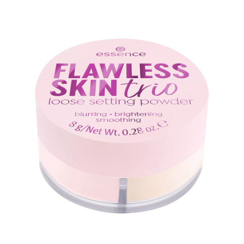essence
Polvos sueltos fijadores Flawless Skin Trío