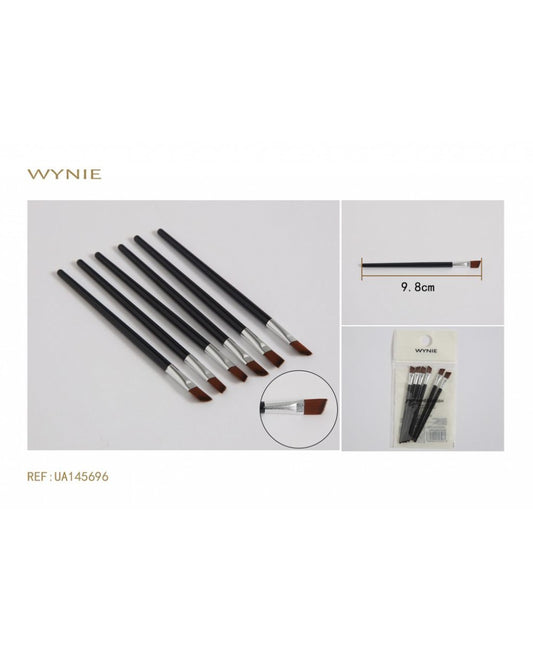 Pincel para Eyeliner (Pack de 6)