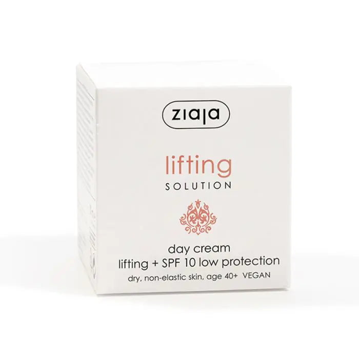 LIFTING SOLUTION Crema facial de día efecto lifting con SPF 10 - Ziaja