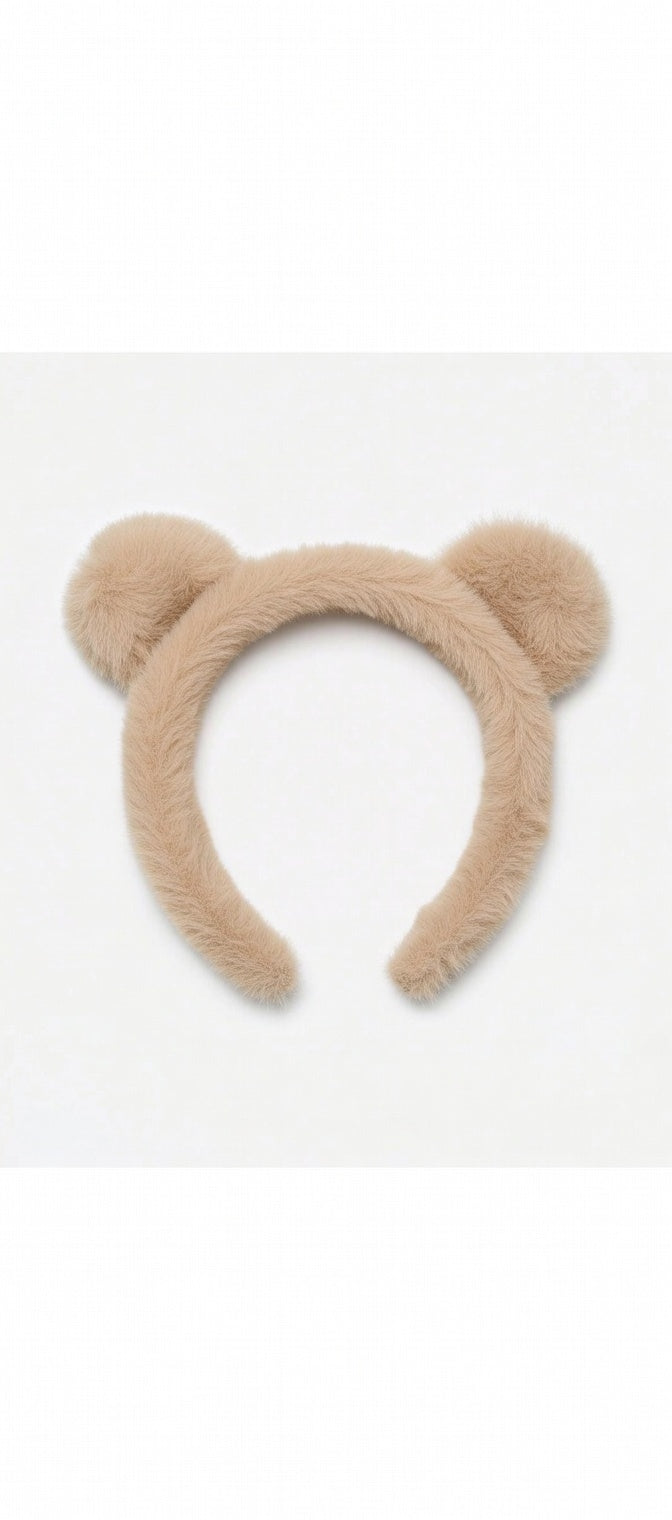 Diadema de maquillaje oso