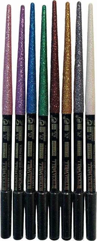 LAPIZ OJOS CON GLITTER