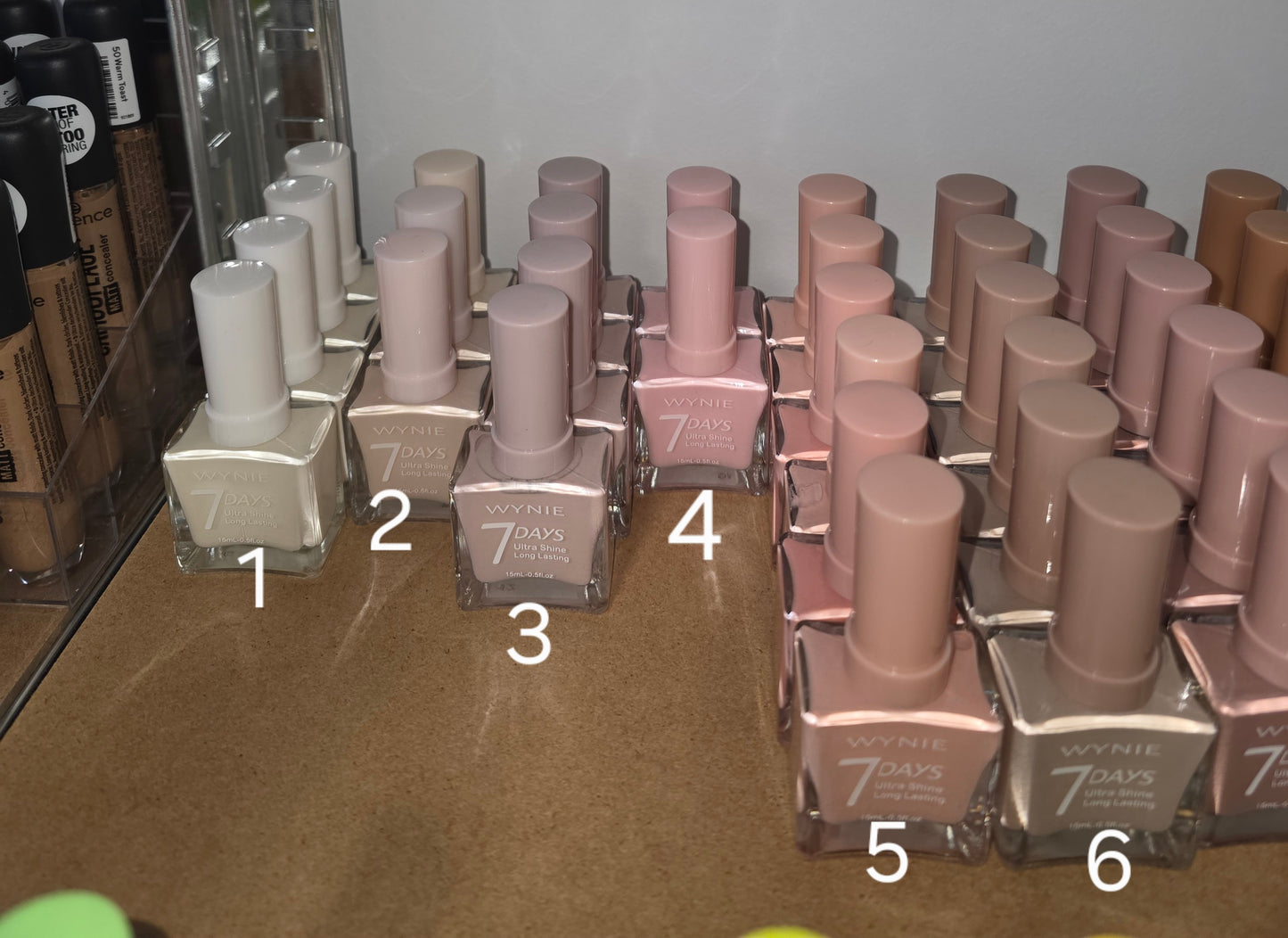 Esmaltes de uñas larga duración