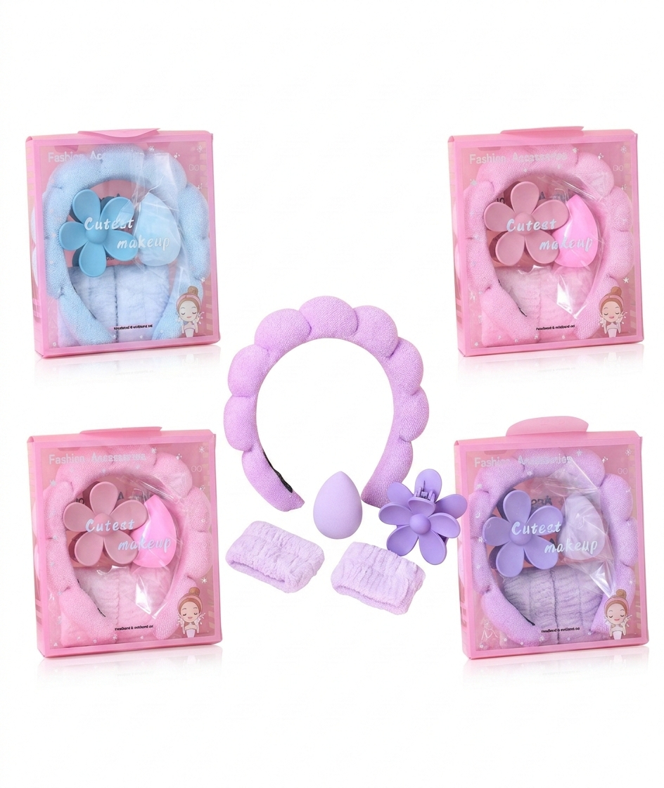 Conjunto 5 accesorios faciales