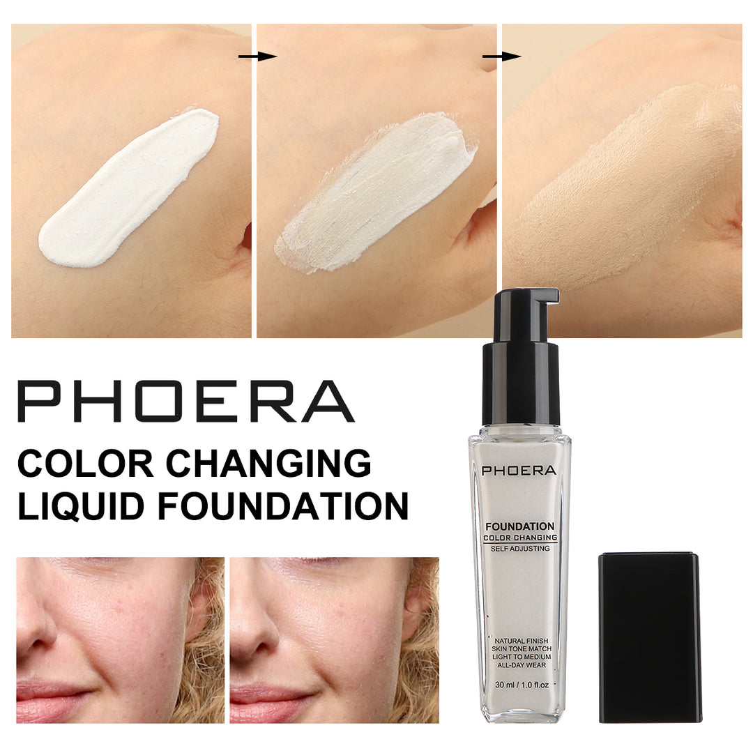 Base de maquillaje líquida - ajustable al color