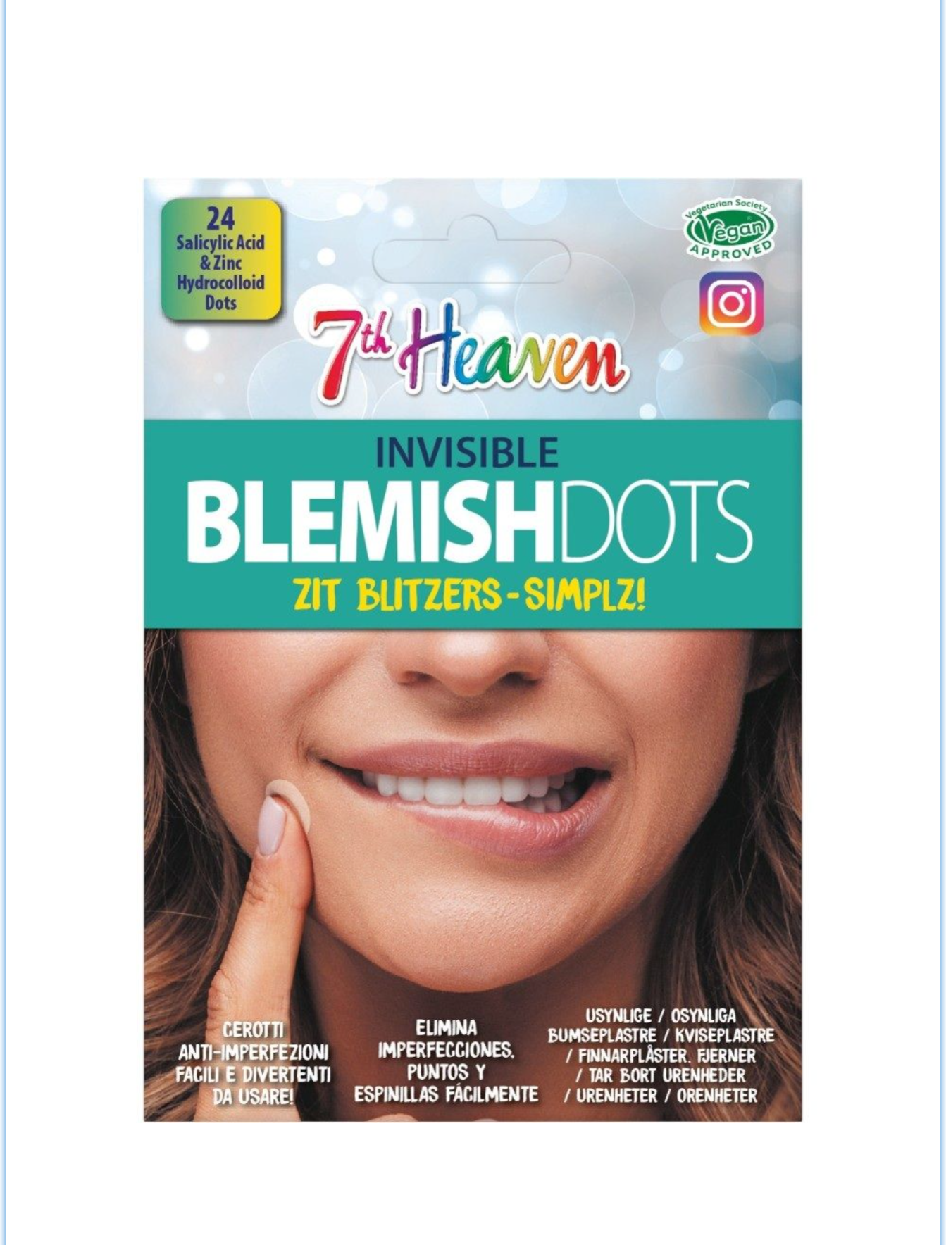 Blemishdots invisible - Parches para granos