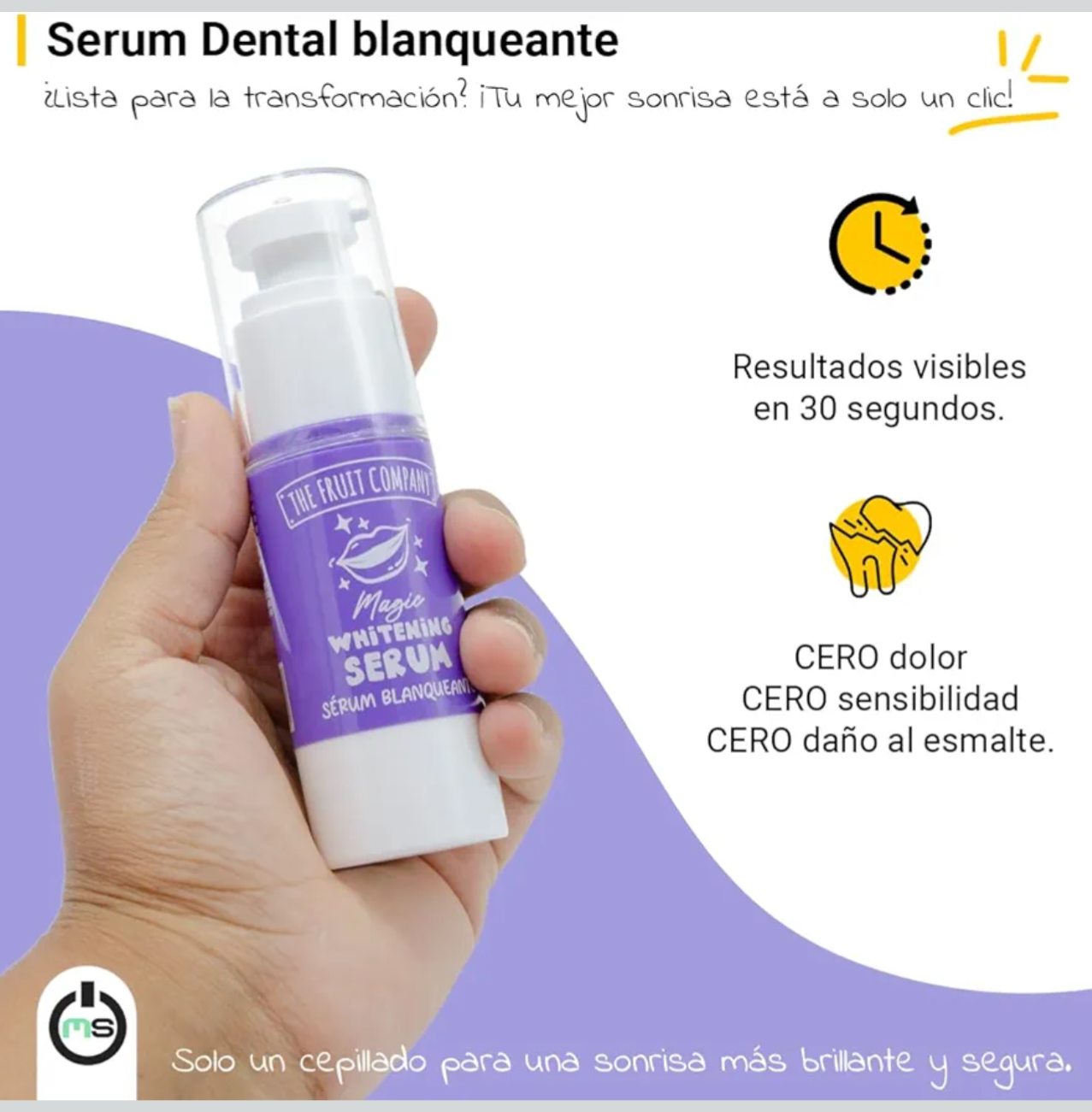 Serum Dental blanqueante