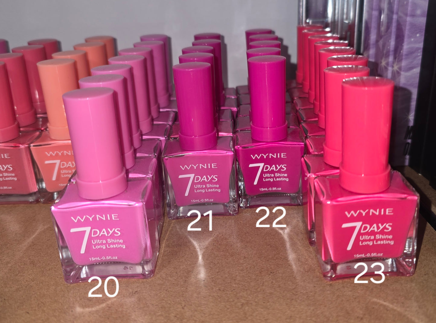 Esmaltes de uñas larga duración