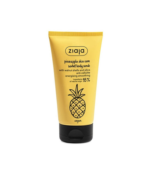 PIÑA Exfoliante corporal anticelulítico con cáscaras de nuez y sílice - Ziaja