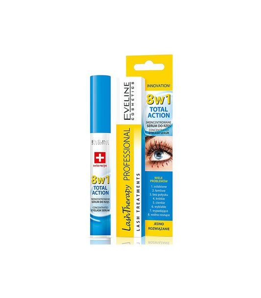 Lash therapy serum 8 en 1 concetrado para pestañas - Eveline