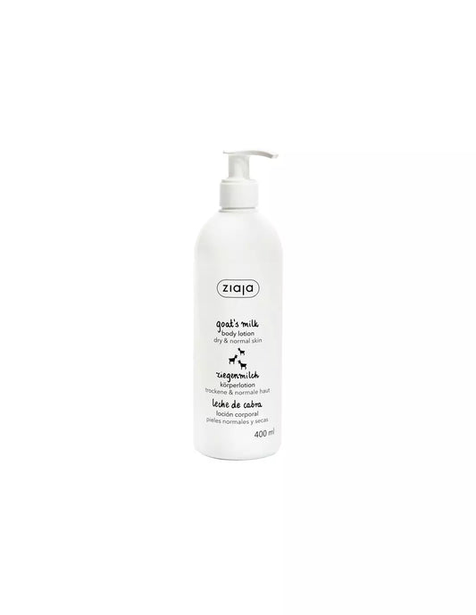 CABRA Loción corporal para piel seca
 
LECHE DE CABRA Loción corporal para piel seca - Ziaja