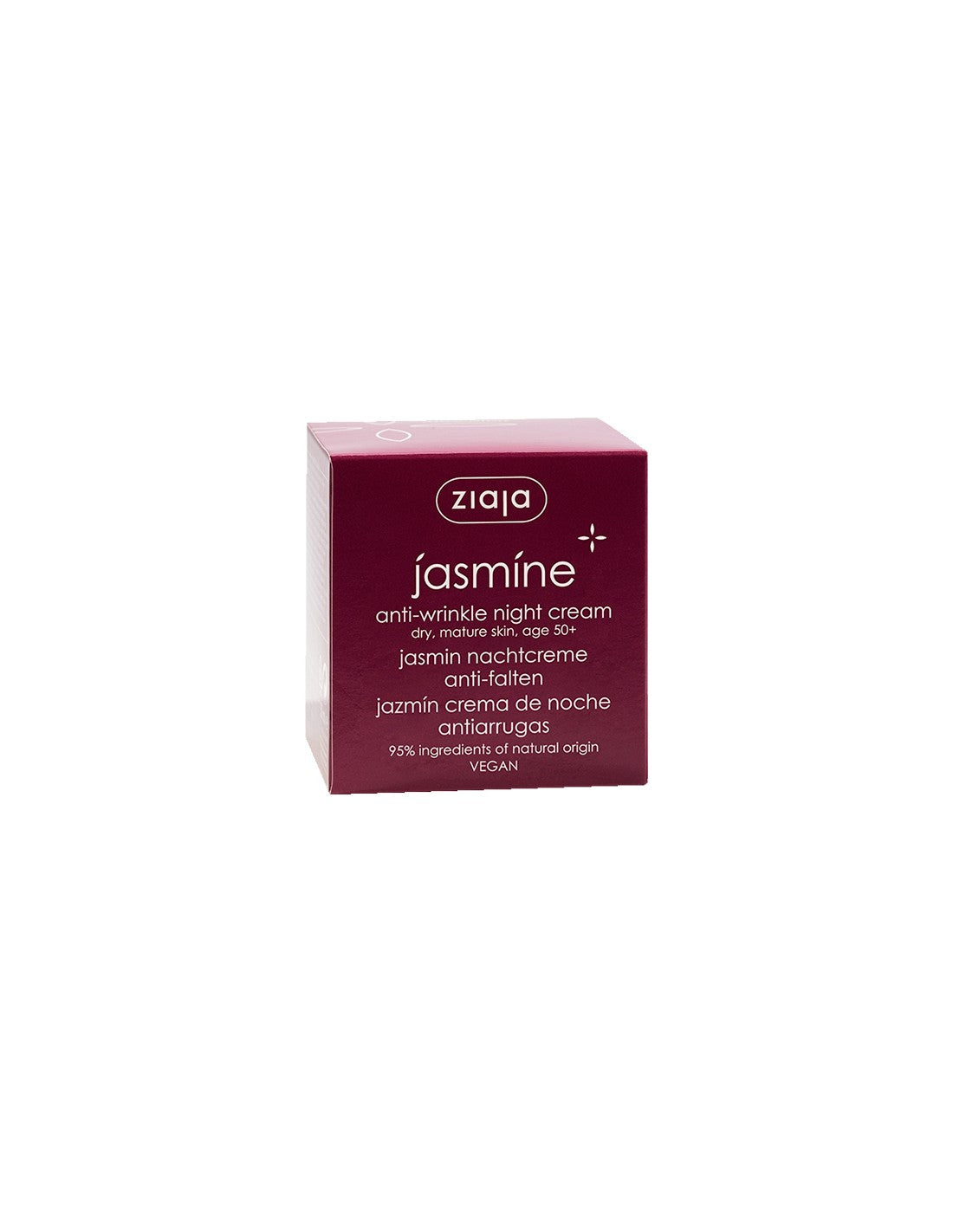 JAZMÍN Crema facial de noche antiarrugas - Ziaja - Piel madura