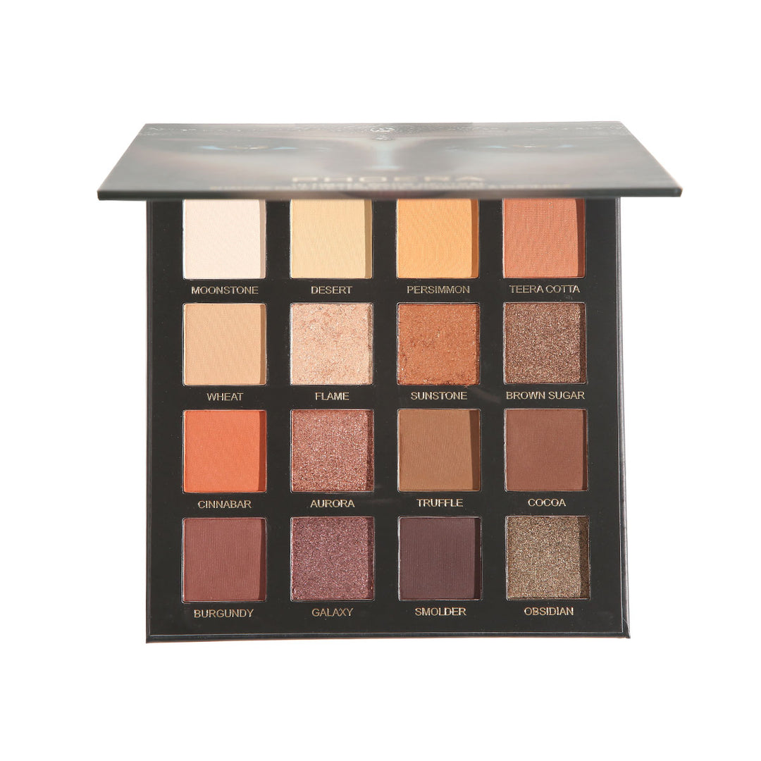 Paleta de sombras de ojos Phoera de alta pigmentación
