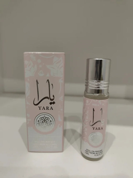 Roll on Perfume árabe Yara rosa - Lattafa